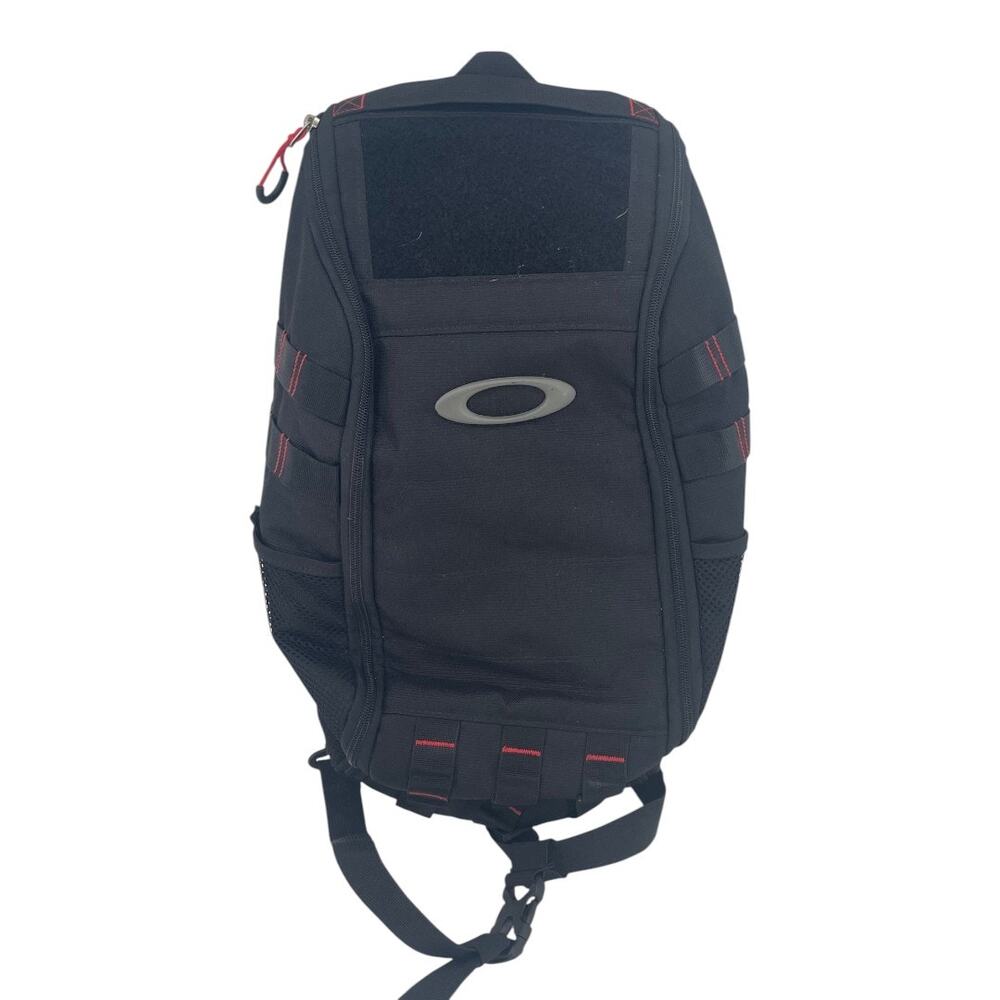 Oakley Extractor Sling Pack Backpack Black, Universal Fit, Y2K Tech Red, 90s Zip